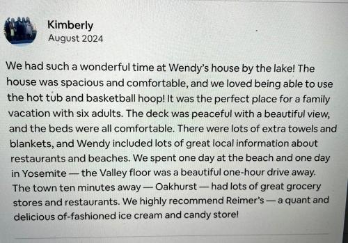 Near Yosemite Bass Lake Cabin with Hot Tub, Lake View, Pet Friendly Near Yosemite Bass Lake Cabin with Hot Tub, Lake View, Pet Friendly