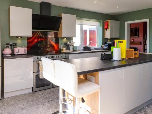 A szálláshely kívülről, Afallon in Llannerch-y-Medd