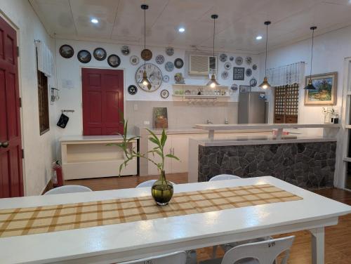 Kitchen, VistaBerge Pavilion Suite in Bagac