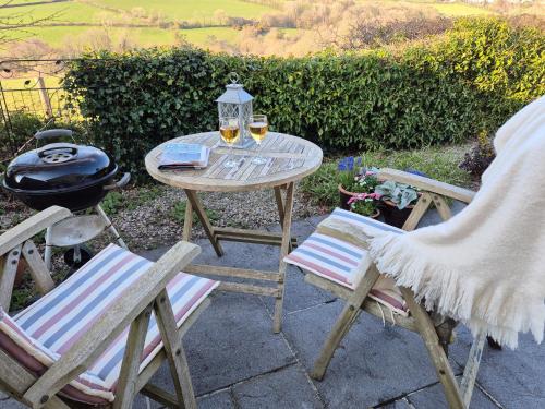 Iekārtas, Lovely Little Garden Cottage, Tamar Valley, Cornwall in Stoke Climsland