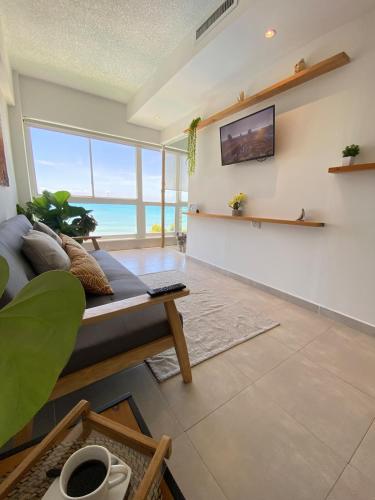 Facilities, Ocean View. Acogedor Apartamento frente al mar in Porlamar
