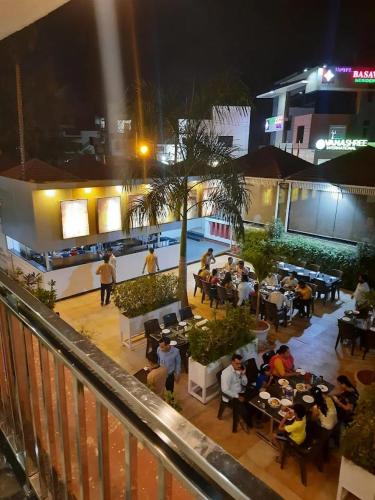 Étterem, Hotel Madhuvan International in Bijapur