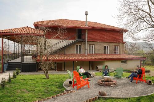 Viesnīcas āriene, Winery Matisi in Babaneuri