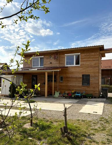 Viesnīcas āriene, Geräumiges Tiny Haus für 1 bis 8 Personen mit Infrarotkabine (Geraumiges Tiny Haus fur 1 bis 8 Personen mit Infrarotkabine) in Wettringen (Bavaria)