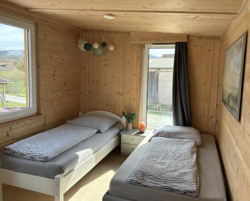 Geräumiges Tiny Haus für 1 bis 8 Personen mit Infrarotkabine (Geraumiges Tiny Haus fur 1 bis 8 Personen mit Infrarotkabine) in Wettringen (Bavaria)