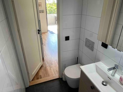 Badezimmer, Stuga Varberg Södranäs (Stuga Varberg Sodranas) in Varberg