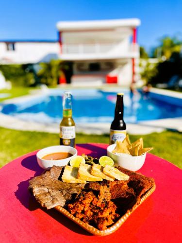 อาหารและเครื่องดื่ม, Hotel Palmas Cocoyoc in โคโคยอค