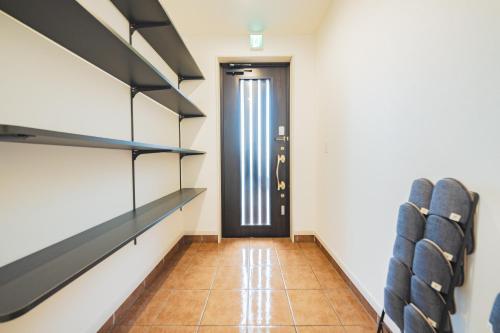 入口, Furano Ezo Murasaki A near 北海道中央標誌