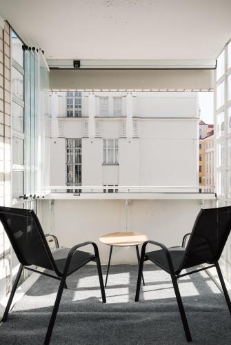 Balcony/terrace, 1BR City Apartment with Balcony Next to the Sea in Vantaa