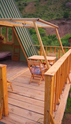 Terraza/balcón, Toodo - vacation in the mountains camp in Rot-Front