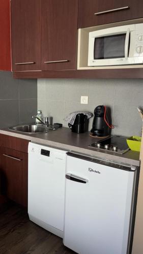 Kjøkken, Beau Studio Prado Plage Parc Piscine Stade near Parc Borély