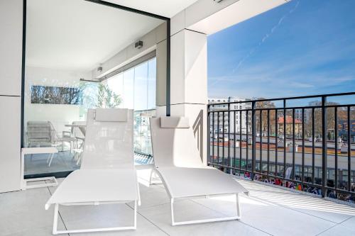 Vistas, RJ Apartament Baltic Infinity Resort & Spa - free parking in Miedzyzdroje