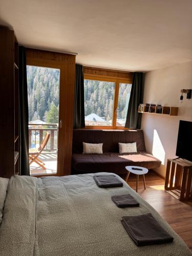 Studio Bellevue 1, ski lift 350m, Zinal (foto 5)