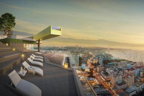 파타야 EDGE Central PATTAYA SKY 4성급 호텔 부대시설