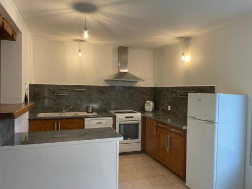 Kitchen, "La Pinede" a l'ombre des pins tout simplement in Montfrin