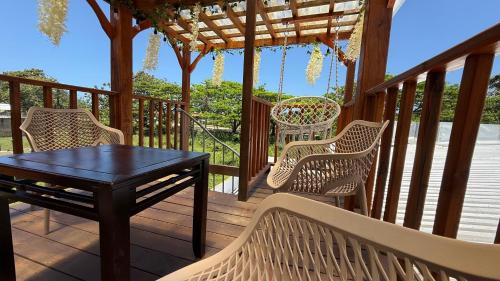 Balcony/terrace, Villa Blue HN in Trujillo