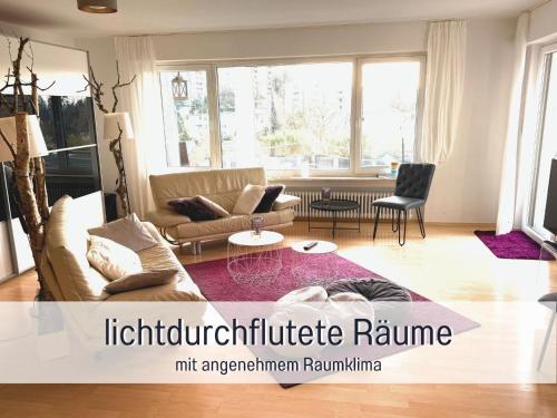 PENTHOUSE - 3 Schlafzimmer- sonnige Dachterrasse -Whirlpool & Alpenblick - Perfekt für Romantik oder Familienurlaub mit Kind, Hund willkommen - by FerienWohnenAmSee -, Überlingen (foto 3)
