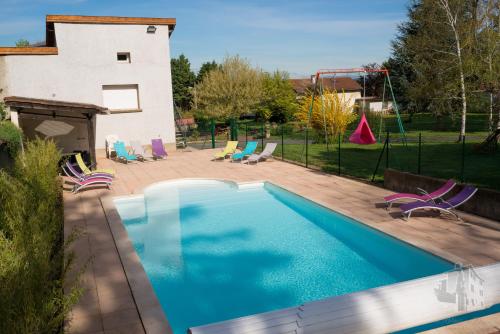 Swimming pool, Le Relais Des Dames near Albigny - Neuville Train Station (Albigny-sur-Saône)