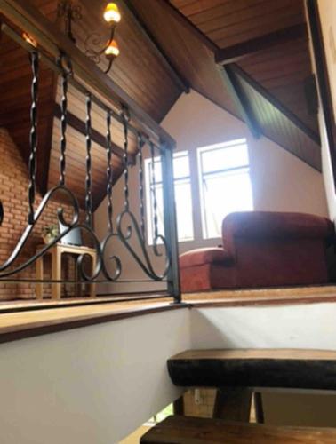 Skupni salon/TV območje, Duplex com vista deslumbrante in Correas