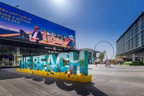 Ahlan Premium Spacious Luxury Furnished 2 Bedroom Apartment Marina Beach JBR for Families and Groups, Dubai