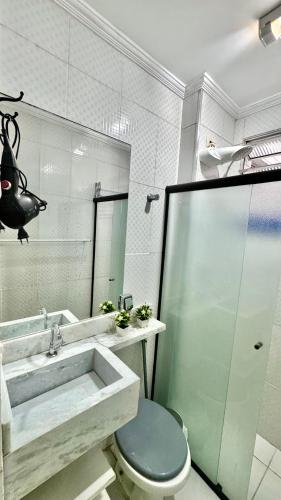 ฝักบัว, Studio 511 Pitangueiras - na quadra da praia in บาร์ราฟุนดา