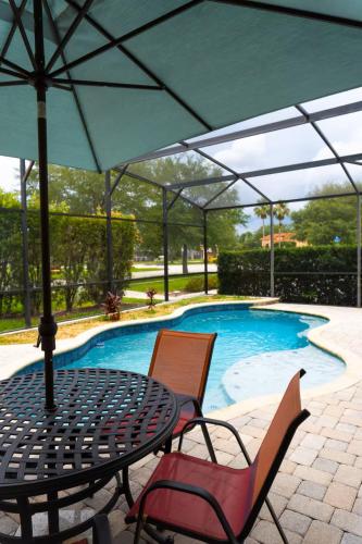 Private pool home close to Disney with resort ammenities