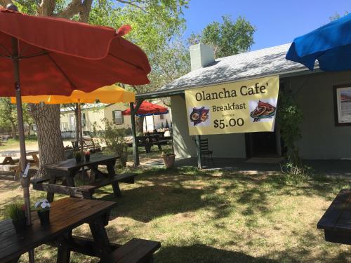 A szálláshely kívülről, Olancha RV Park and Motel in Olancha (CA)