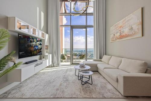 Elegant 1BR Sky Villa High-Rise Luxury Stay, Dubai (foto 9)