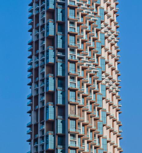 Elegant 1BR Sky Villa High-Rise Luxury Stay, Dubai (foto 10)