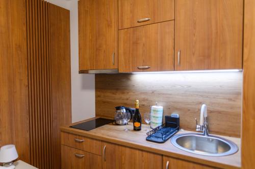 Konyha, BOŽUR apartmani, kod hotela Sunce (BOZUR apartmani, kod hotela Sunce) in Soko Banja