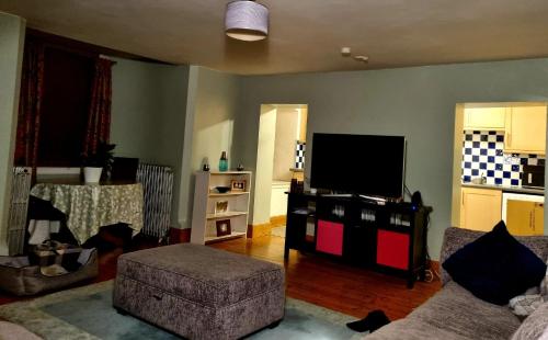 共用Lounge/電視區, A Basement Apartment in 卡馬森市中心
