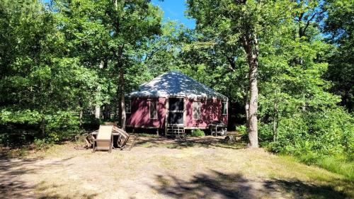 Luxurious Modern Yurt with Stargazing Dome near Pere Marquette River – Baldwin, Michigan in Branch Township (MI)
