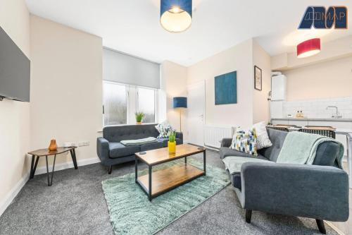 2 Bed Flat Sleeps 4 With Parking in Fife in Buckhaven
