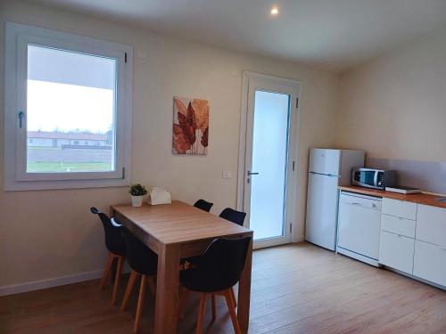 kuhinja, SECRET SUNSET - Brand New 2025 HOUSE in Ponte San Nicolo