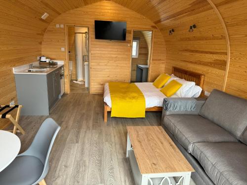 Ffrith Park hotel pods in Prestatyn