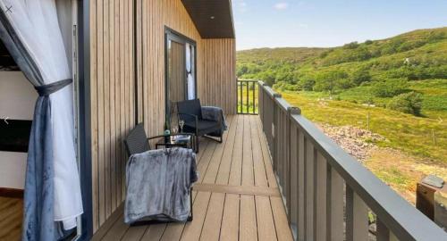 Kilátás, Applecross B&B and Cabins in Toscaig