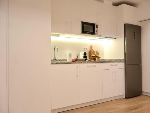 kuhinja, Iturrama Nomada loft by Clabao in Barrio Iturrama