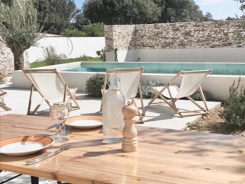 Erkély/terasz, Casa di a felicita in Bonifacio