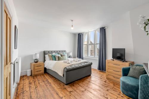 Cromer Seaview 2-Bed Apartment l 2 Min Walk to Beach, Cromer