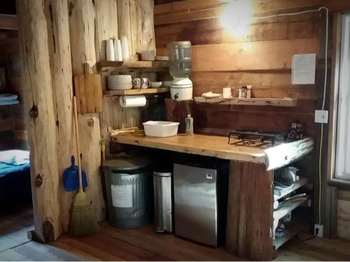 Serene Cabin Getaway with a Charcoal BBQ near Tahoe National Forest, California Serene Cabin Getaway with a Charcoal BBQ near Tahoe National Forest, California