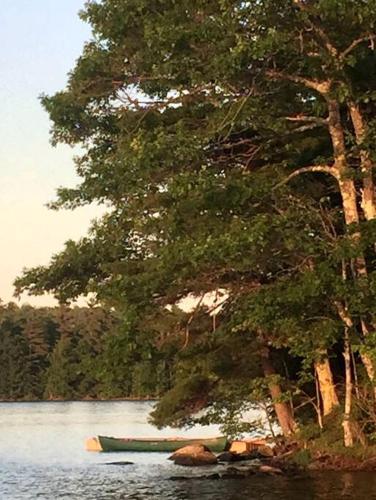 Island Glamping in a Pet-Friendly Bell Tent on an Island in Monmouth, Maine Island Glamping in a Pet-Friendly Bell Tent on an Island in Monmouth, Maine