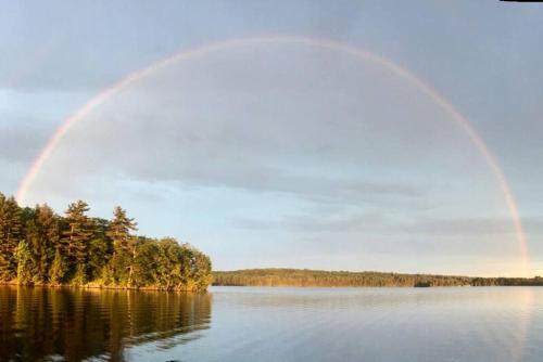 Island Glamping in a Pet-Friendly Bell Tent on an Island in Monmouth, Maine Island Glamping in a Pet-Friendly Bell Tent on an Island in Monmouth, Maine