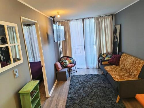 Stay in front of the Ñuble Metro, lines 5, 3 and 6