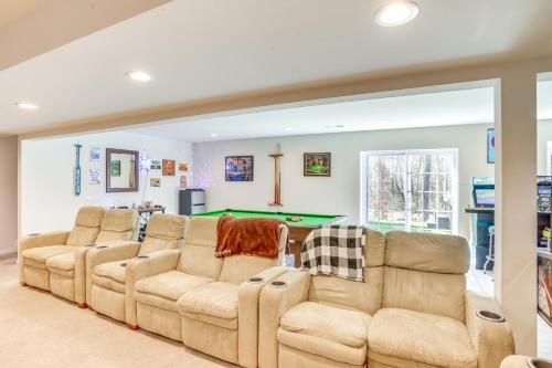 Near Lake Anna Gem with Saltwater Pool and Arcade! Near Lake Anna Gem with Saltwater Pool and Arcade!