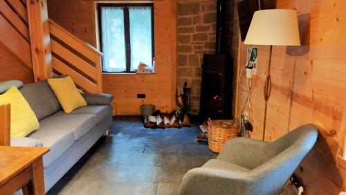 La central de Azparren, junto a la Selva de Irati in Garaioa