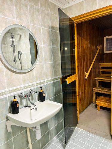 Sauna, Sunny Nest 2 Villa in Korsholm