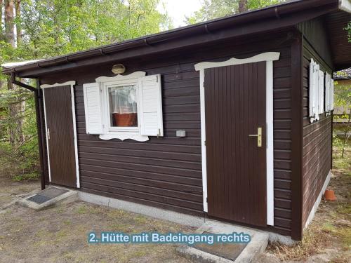 A szálláshely kívülről, Hüttendorf für Euch alleine - geführter Yachtausflug nach Prieros inclusive! (Huttendorf fur Euch alleine - gefuhrter Yachtausflug nach Prieros inclusive! Nur 3 Minuten zum Bades) in Gross Koris