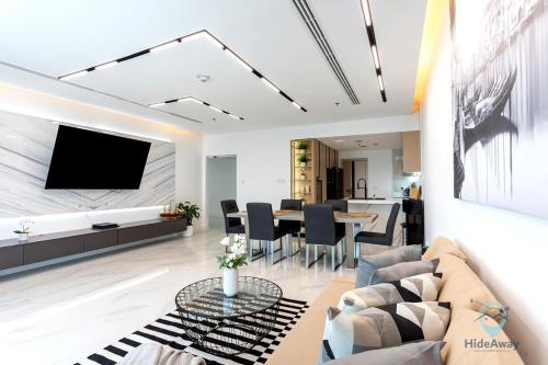 Bright Modern 1BR Heart Of JLT Skyline Views, Dubaj