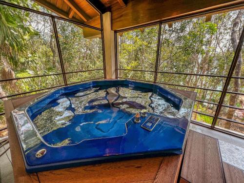 Pezsgőfürdő, Bacalar Casa Relaxo frente a la Laguna con Muelle Privado in Pedro Antonio Santos