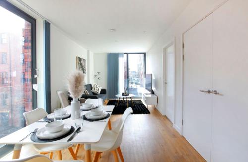 Spacious Apartment in Central MCR with Terrace, Gym, Manchester (fotografie 2)
